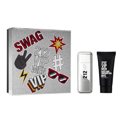 COFFRET CAROLINA HERRERA 212 VIP MEN MASCULINO EAU DE TOILETTE
